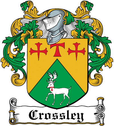 Crossley family crest